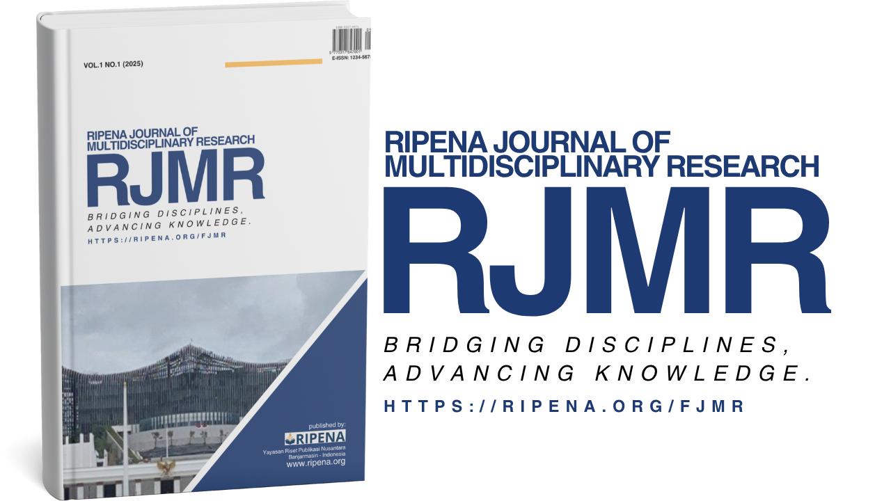 alt="Thumbnail Jurnal RIPENA Journal of Multidisciplinary Research (RJMR), jurnal ilmiah multidisipliner akses terbuka yang ditinjau sejawat"