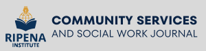 Cover of Community Services and Social Work Journal – advancing research, practice, and education in social work and community services